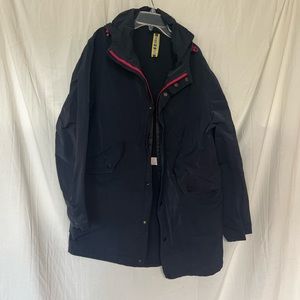 Scotch & Soda Voyage Mondial Hooded Jacket Blue Large